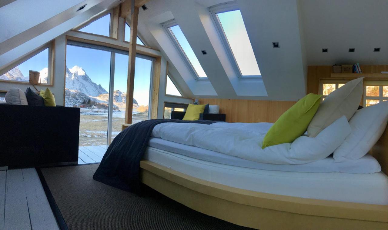 Lofoten Fjord Lodge Saupstad  Exteriér fotografie