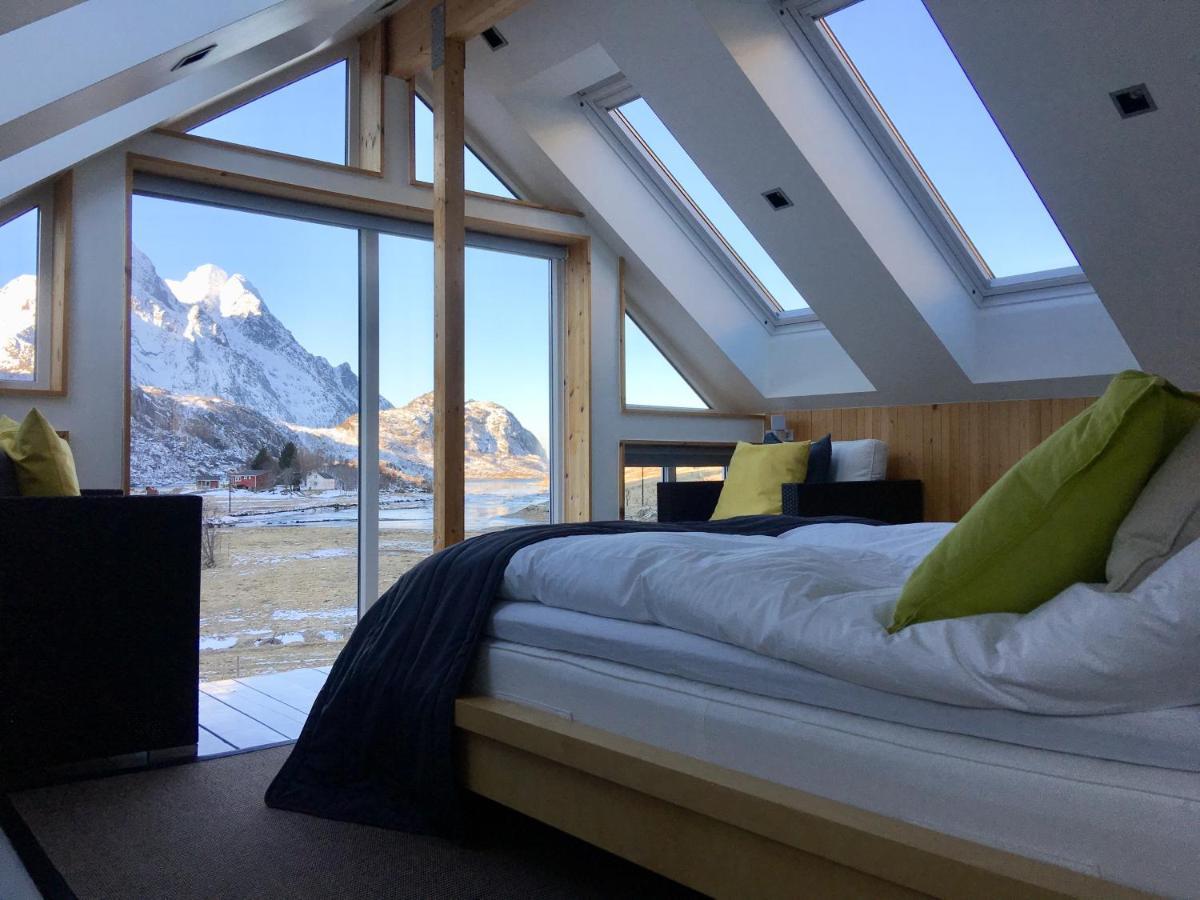 Lofoten Fjord Lodge Saupstad  Exteriér fotografie