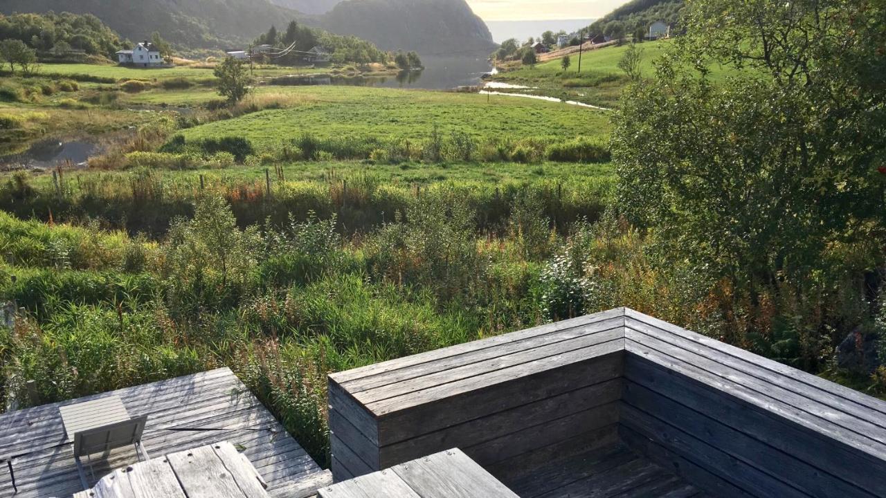 Lofoten Fjord Lodge Saupstad  Exteriér fotografie