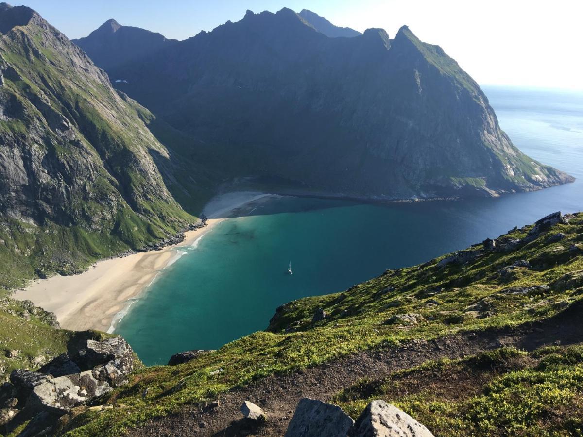 Lofoten Fjord Lodge Saupstad  Exteriér fotografie