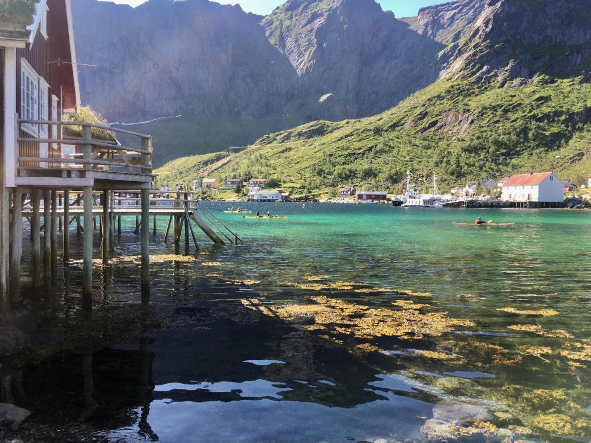 Lofoten Fjord Lodge Saupstad  Exteriér fotografie