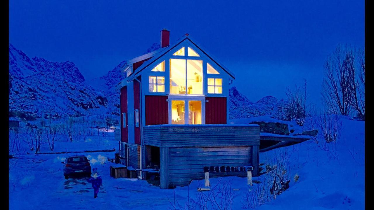 Lofoten Fjord Lodge Saupstad  Exteriér fotografie
