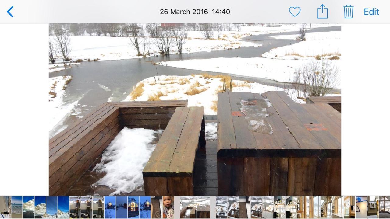 Lofoten Fjord Lodge Saupstad  Exteriér fotografie
